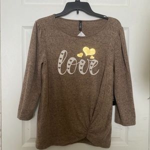 Love long sleeve shirt